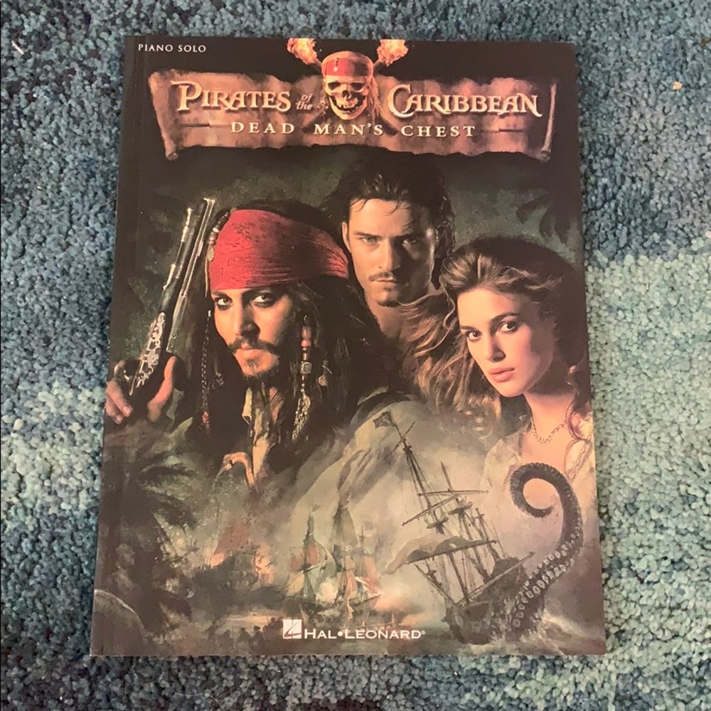 Pirates Of The Caribbean Piano Book